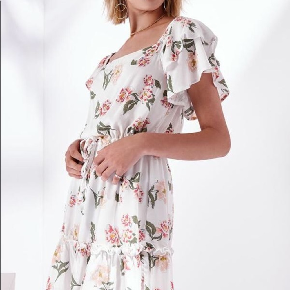Minkpink Floral Mini Dress